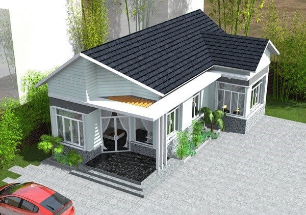 Top 4 models of the most beautiful and convenient level 4 - house for your family - Cement ...