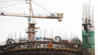 Khẩn trương thi công xây dựng Dây chuyền 2 – Nhà máy Xi măng Long Sơn