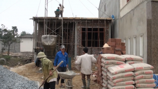 Công trình sử dụng Xi măng Long Sơn để đổ mái tại Hà Tĩnh 30.12.2017