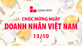 Xi măng Long Sơn – Chào mừng ngày doanh nhân Việt Nam 13/10.