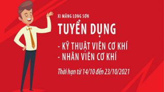 Công ty Xi măng Long Sơn – Thông báo tuyển dụng các vị trí.