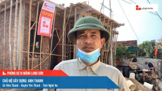 Công trình sử dụng Xi măng Long Sơn tại Nghệ An 08.03.2022