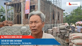 Công trình sử dụng Xi măng Long Sơn tại Quảng Bình 04.04.2022