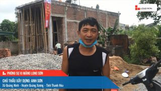 Công trình sử dụng Xi măng Long Sơn tại Thanh Hóa 10.05.2022