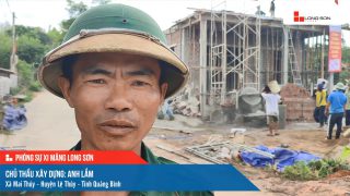 Công trình sử dụng Xi măng Long Sơn tại Quảng Bình 12.05.2022