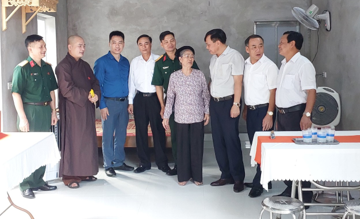 Công ty Xi măng Long Sơn trao tặng Nhà tình nghĩa nhân dịp kỷ niệm ngày thương binh liệt sỹ