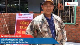 Công trình sử dụng Xi măng Long Sơn tại Ninh Thuận 10.08.2022