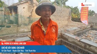 Công trình sử dụng Xi măng Long Sơn tại Thanh Hóa 05.03.2023