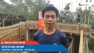 Công trình sử dụng Xi măng Long Sơn tại Thanh Hoá 08.04.2023
