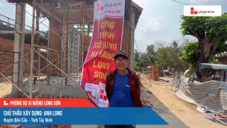 Công trình sử dụng Xi măng Long Sơn tại Tây Ninh 08.04.2023