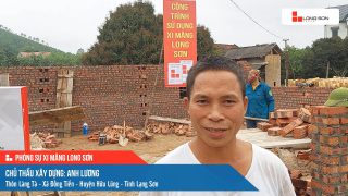 Công trình sử dụng Xi măng Long Sơn tại Lạng Sơn 12.04.2023
