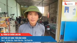 Công trình sử dụng Xi măng Long Sơn tại Thanh Hoá 07.05.2023