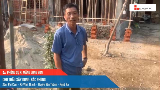 Công trình sử dụng Xi măng Long Sơn tại Nghệ An 18.05.2023