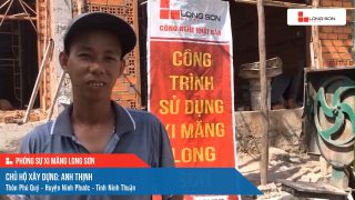 Công trình sử dụng Xi măng Long Sơn tại Ninh Thuận 12.06.2023