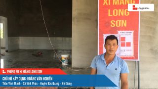 Công trình sử dụng Xi măng Long Sơn tại Hà Giang 12.06.2023