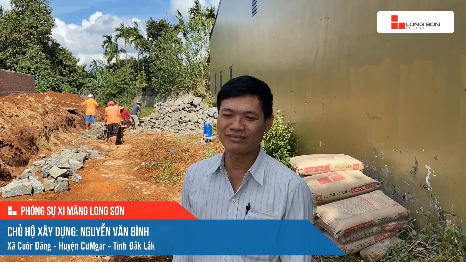 Công trình sử dụng Xi măng Long Sơn tại Đắk Lắk 15.12.2023
