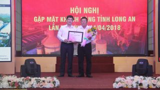 1st customer conference in Long An on April 14 2018.