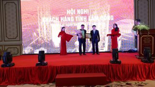 Long Son Cement – Organizes Conference Meeting with customers in Lam Dong province.