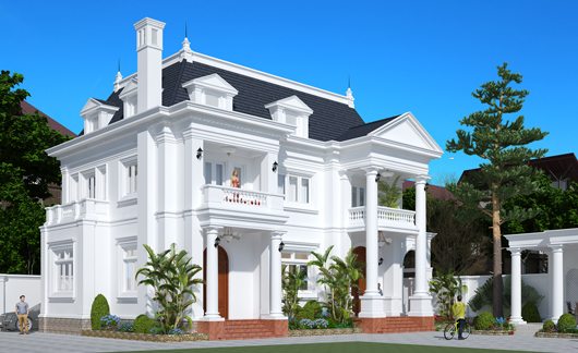 Top popular model 2-storey garden villas