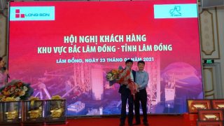 Customer Conference of Long Son Cement in North Lam Dong area – Lam Dong province