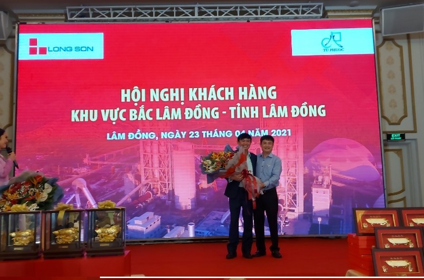 Customer Conference of Long Son Cement in North Lam Dong area – Lam Dong province