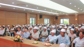 Long Son Cement Company welcomes – Customers, contractors of Distributor  Quang Phat Trading & Service Co., Ltd Nam Dinh province