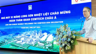 Long Son Cement welcomes Cemtech Asia delegation