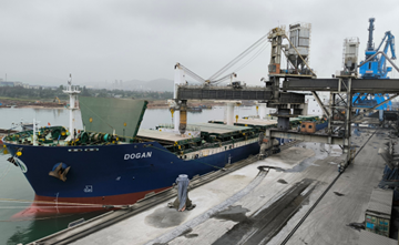 Large-tonnage vessels exporting Long Son Cement to U.S.