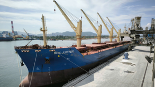 Continuous shipments of Long Son clinker exported to U.S and South Korea market.