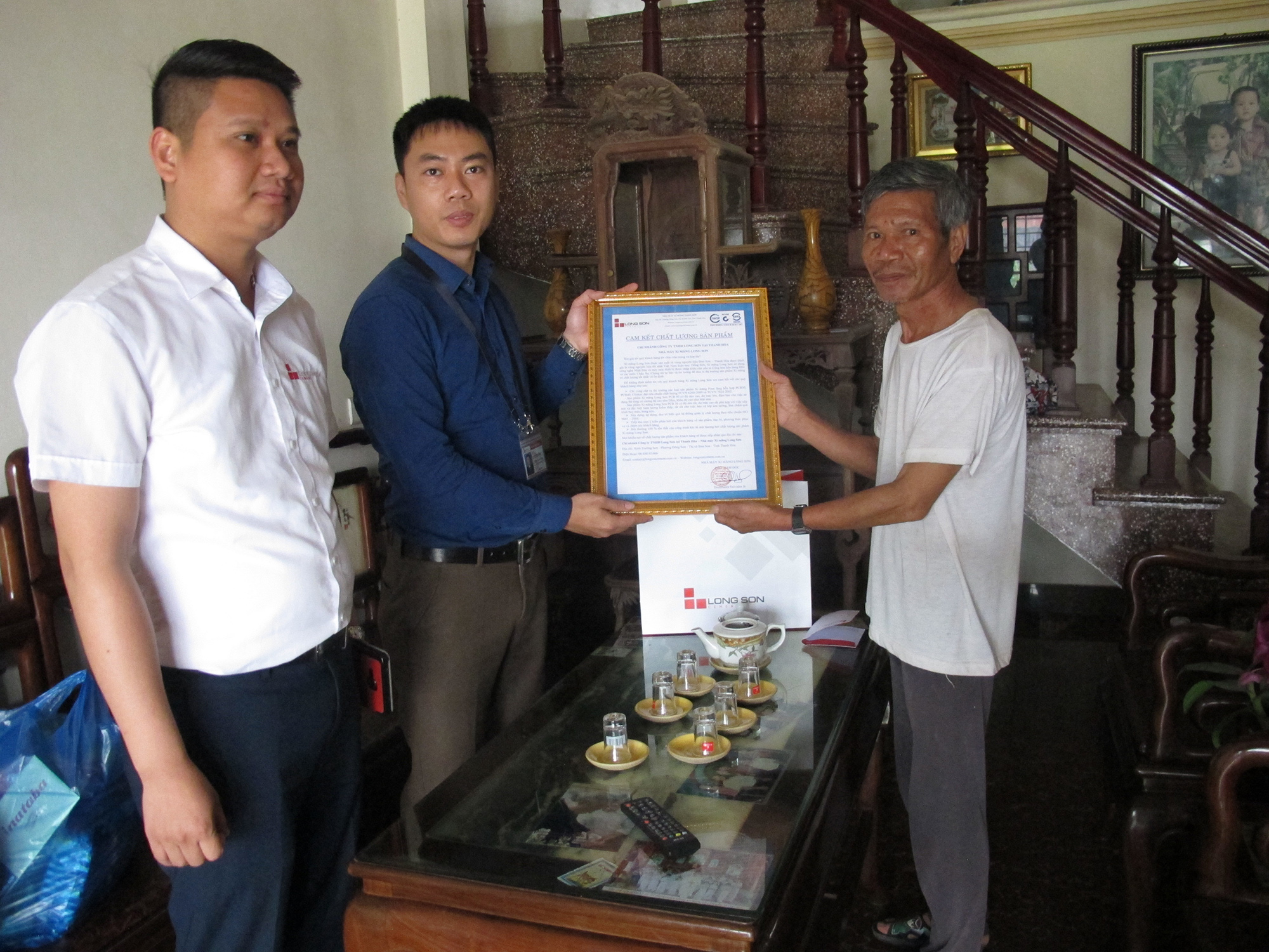 Phóng sự: Công trình sử dụng xi măng Long Sơn tại Nam Định