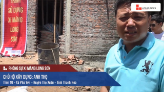 Phóng sự: Công trình sử dụng Xi măng Long Sơn tại Thọ Xuân, Thanh Hóa 25/06/2017