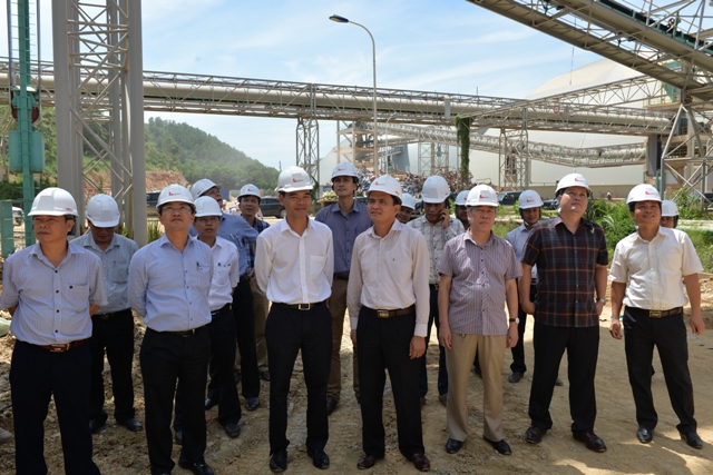 UBND tỉnh Thanh Hóa tới thăm và kiểm tra tình hình sản xuất NM Xi măng Long Sơn
