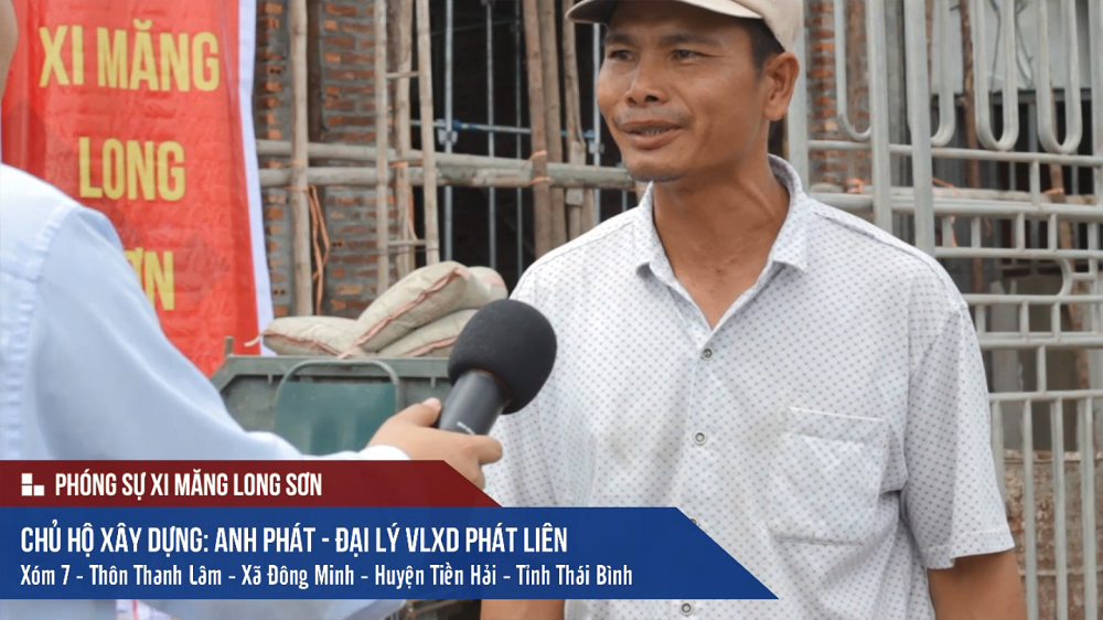 Công trình đổ mái, dầm, cột sử dụng Xi măng Long Sơn tại Thái Bình 06/09/2017