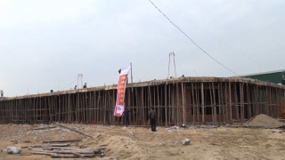 Công trình sử dụng Xi măng Long Sơn để đổ mái tại Hà Tĩnh 21.12.2017