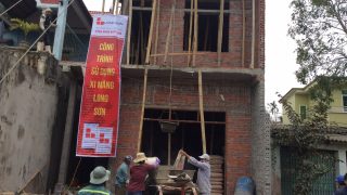Công trình sử dụng Xi măng Long Sơn để đổ móng, đổ mái tại Yên Định, Thanh Hóa 02.02.2018