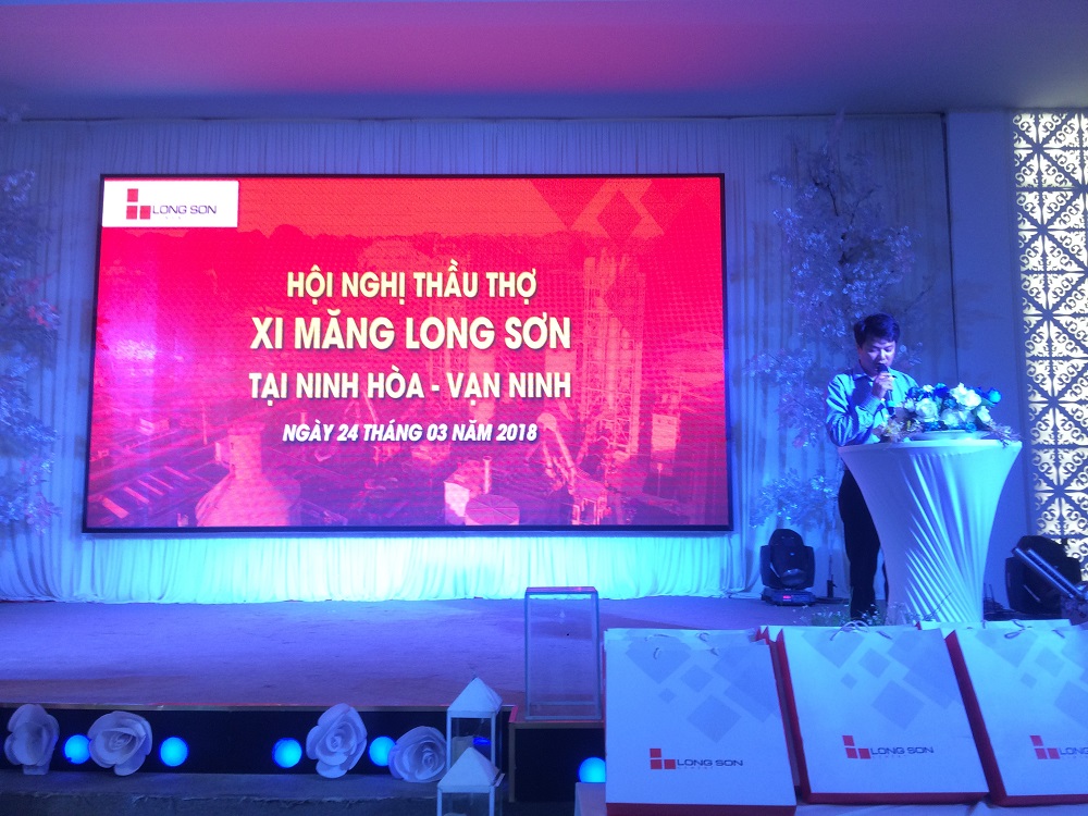 Hội nghị Nhà thầu xây dựng tại Vạn Ninh, Khánh Hòa ngày 24.03.2018.