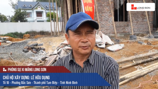 Phóng sự công trình sử dụng Xi măng Long Sơn tại Ninh Bình 16.03.2018