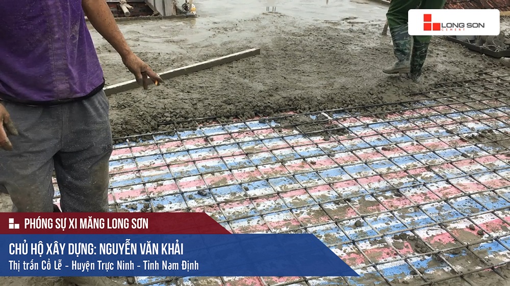 Phóng sự công trình sử dụng Xi măng Long Sơn tại Nam Định 24.04.2018