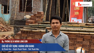 Phóng sự công trình sử dụng Xi măng Long Sơn tại Thanh Hóa 25.04.2018