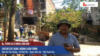 Phóng sự công trình sử dụng Xi măng Long Sơn tại Thanh Hóa 18.05.2018