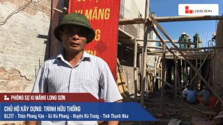 Phóng sự công trình sử dụng Xi măng Long Sơn tại Hà Trung, Thanh Hóa 02.06.2018