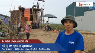 Phóng sự công trình sử dụng Xi măng Long Sơn tại Thanh Hóa 10.07.2018