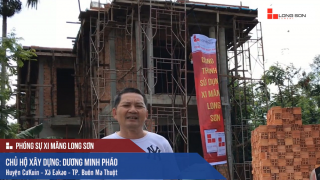 Phóng sự công trình sử dụng Xi măng Long Sơn tại Buôn Ma Thuột ngày 23.08.2018