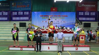 Xi măng Long Sơn đoạt thành tích xuất sắc tại Giải bóng bàn truyền thống tranh Cup VTV8.
