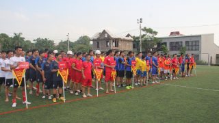Tưng bừng khai mạc “Đại hội thể thao” kỉ niệm 17 năm ngày thành lập Công ty Long Sơn.