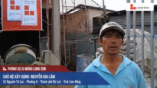 Phóng sự công trình sử dụng Xi măng Long Sơn tại Lâm Đồng 08.08.2018