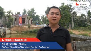 Phóng sự công trình sử dụng Xi măng Long Sơn tại Thanh Hóa ngày 30.11.2018