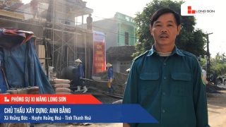 Phóng sự công trình sử dụng Xi măng Long Sơn tại Thanh Hóa 18.12.2018