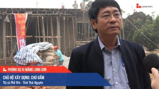 Phóng sự công trình sử dụng Xi măng Long Sơn tại Thái Nguyên 14.01.2018