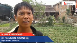 Phóng sự công trình sử dụng Xi măng Long Sơn tại Hà Tĩnh 13.03.2019